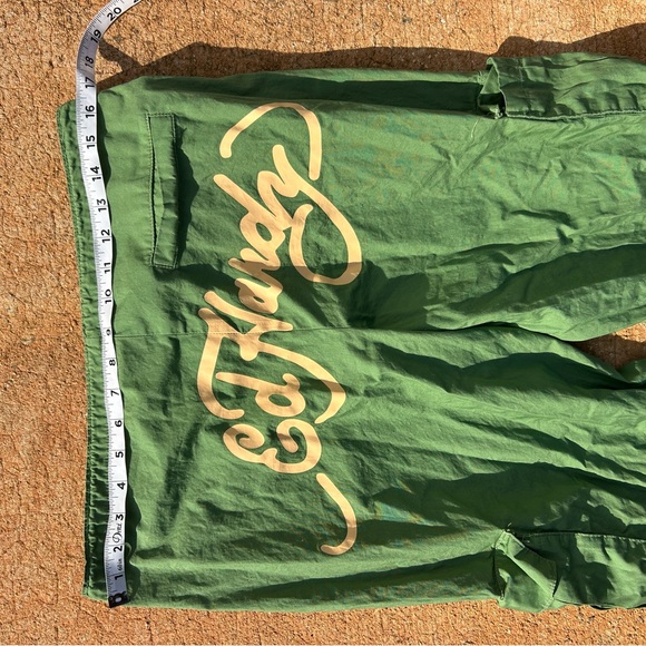 Ed Hardy Women’s Size Small Wide Leg Cargo Pants in Army Green - Picture 11 of 14